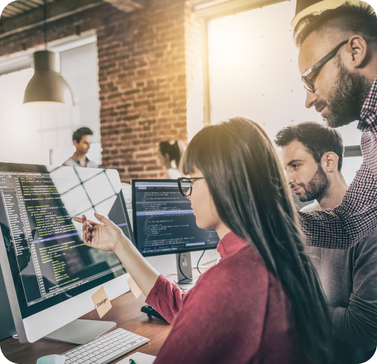 Dedicated development team collaboration
