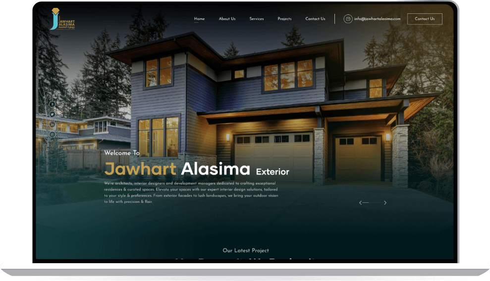 Web development platforms illustration