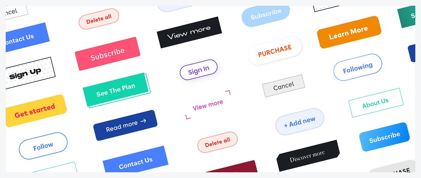 Call to Action for User Interface