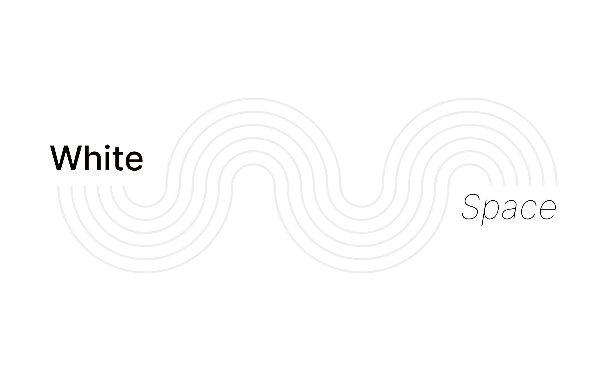 White Space for User Interface