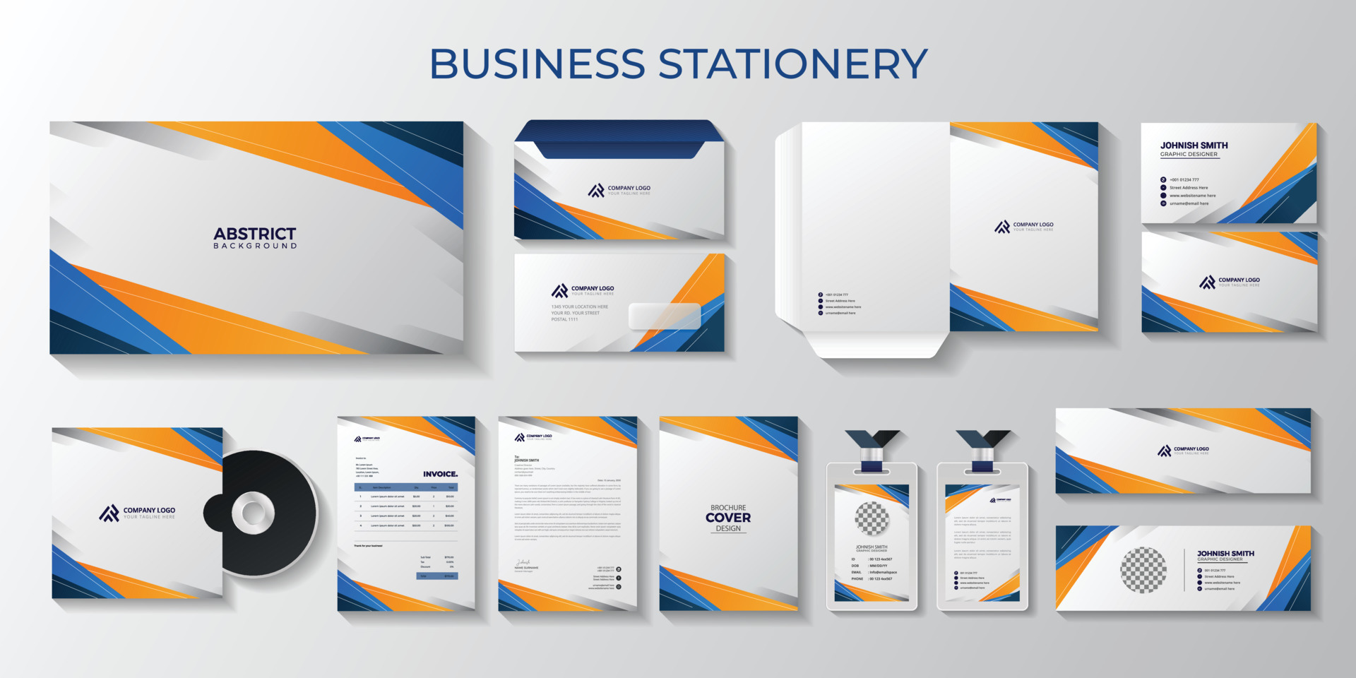 Business Presentation for Stationery Design