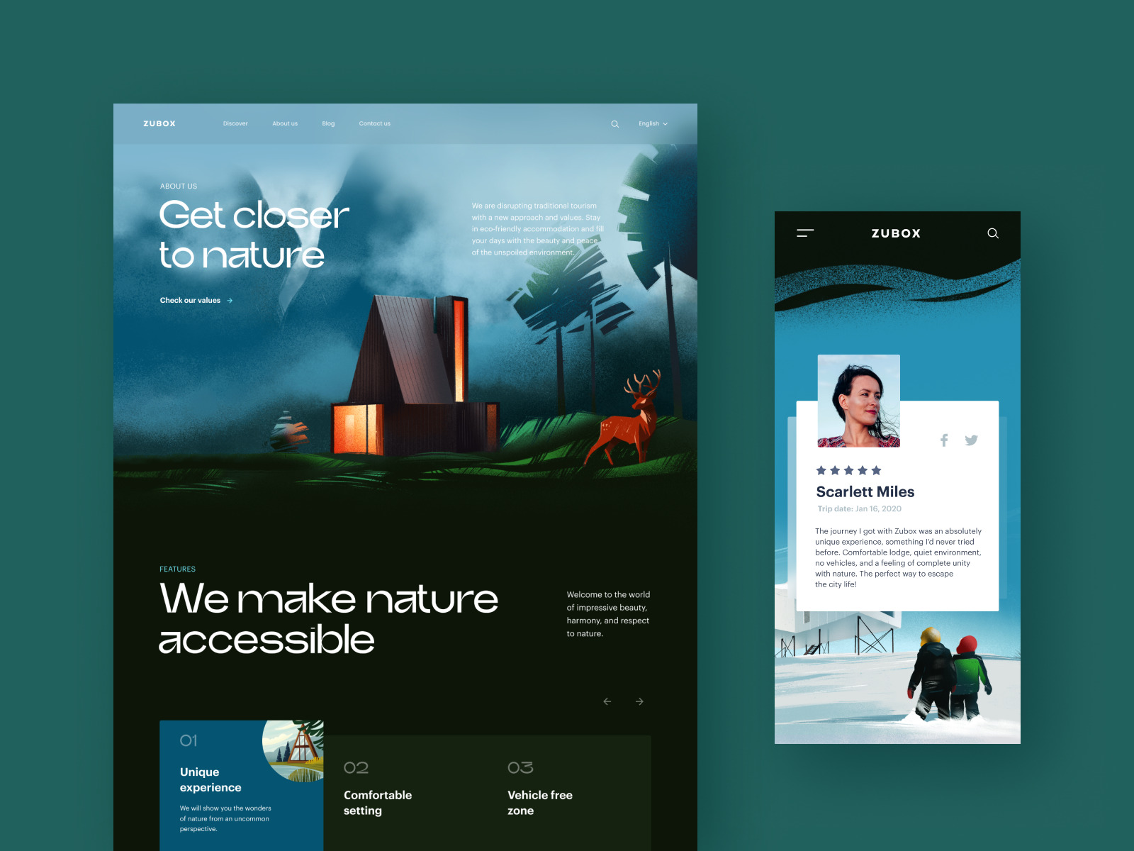 Hero Image in Website Design