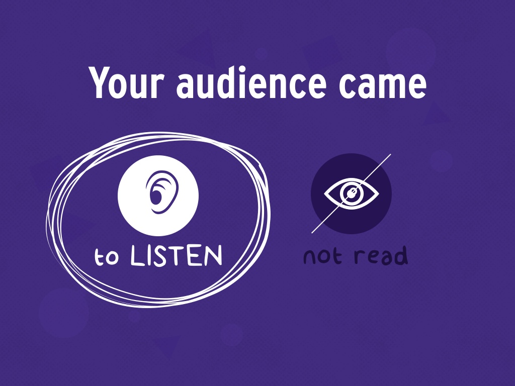 Listen to Your Audience