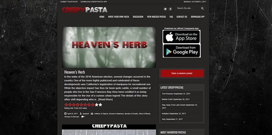 Creepy Pasta
