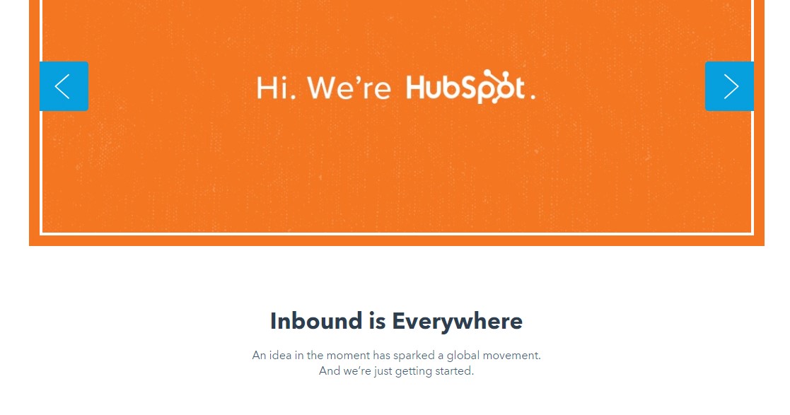 HubSpot Page