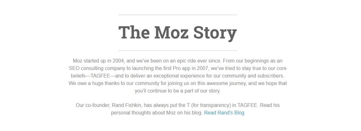 Moz Story