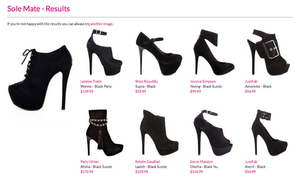 Visual Search Feature
