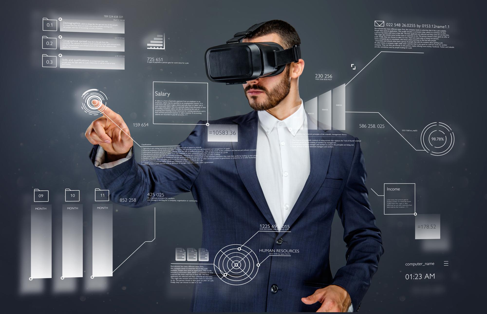 virtual reality glasses