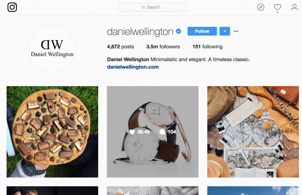 Daniel Wellington Post