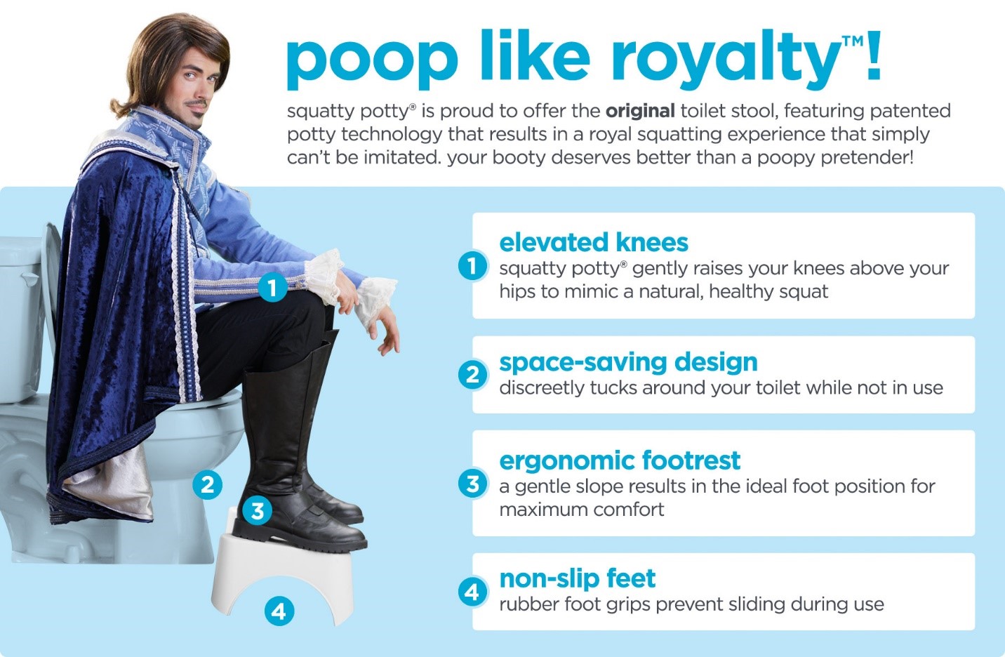 Poop Like Royalty
