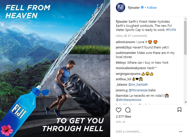 Fiji Water Post