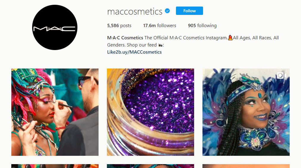 MAC Instagram