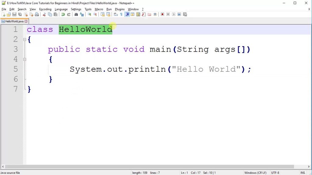 Java Syntax