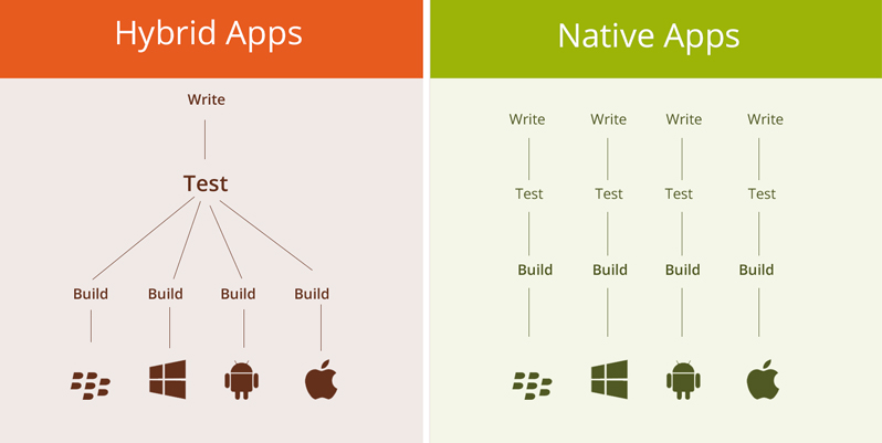 Native vs Hybrid Mobile App