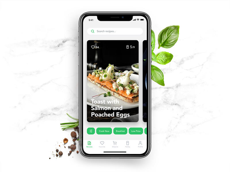 cooking mobile app