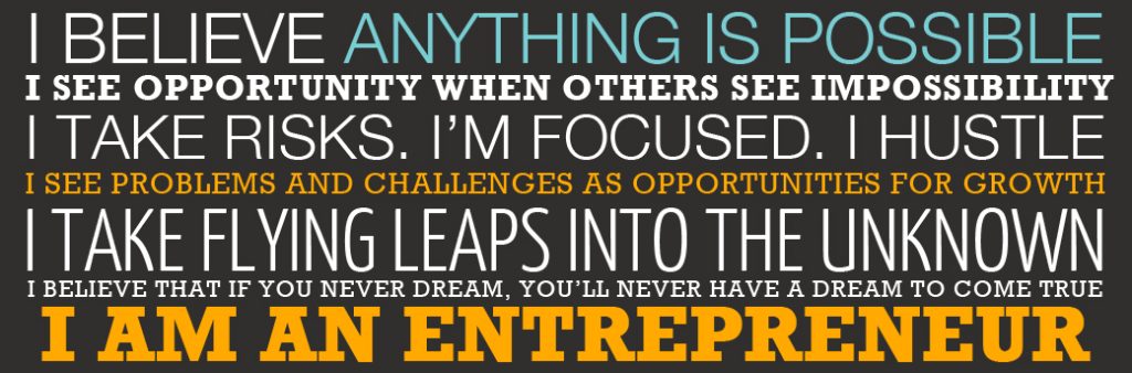 I Am An Entrepreneur