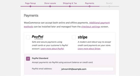 Payment Methods in WooCommerce