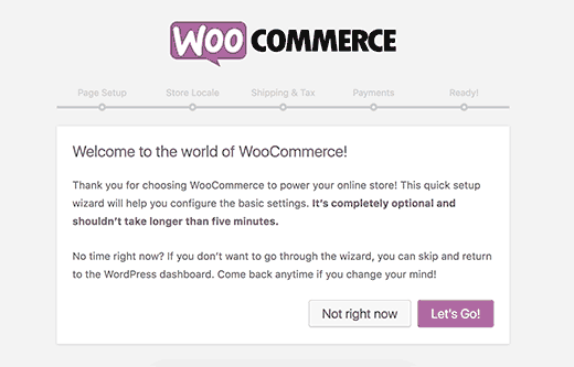WooCommerce Dashboard