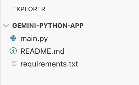 Gemini Python Extension