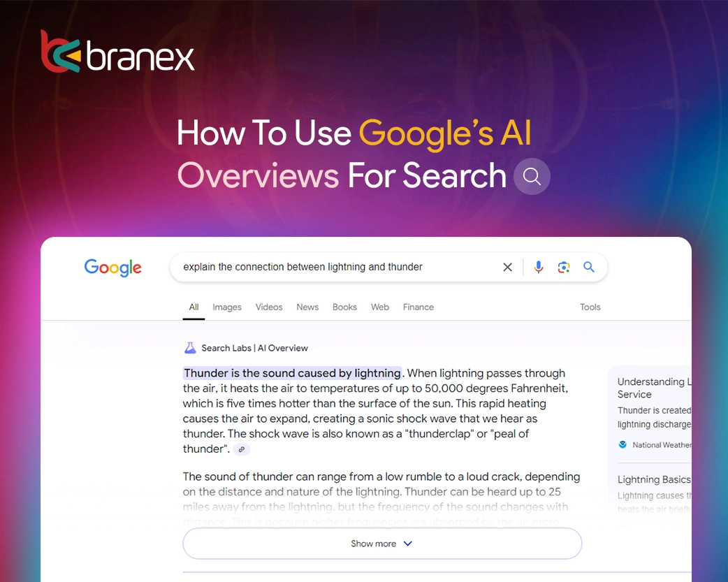 Google AI Overviews for Search
