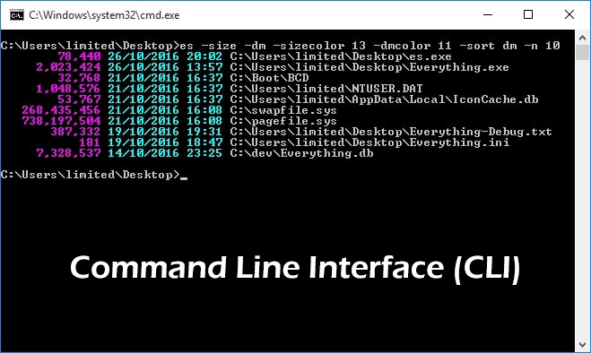 Command Line Interface