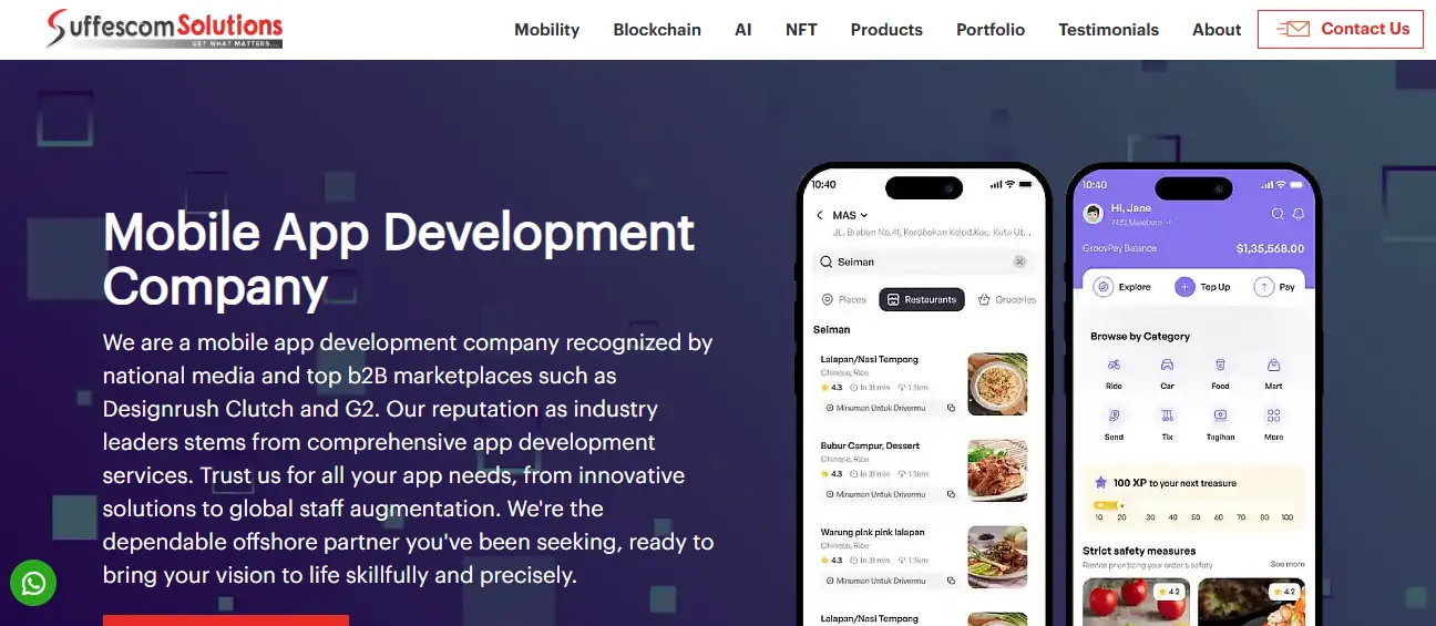Suffescom Mobile Application Development
