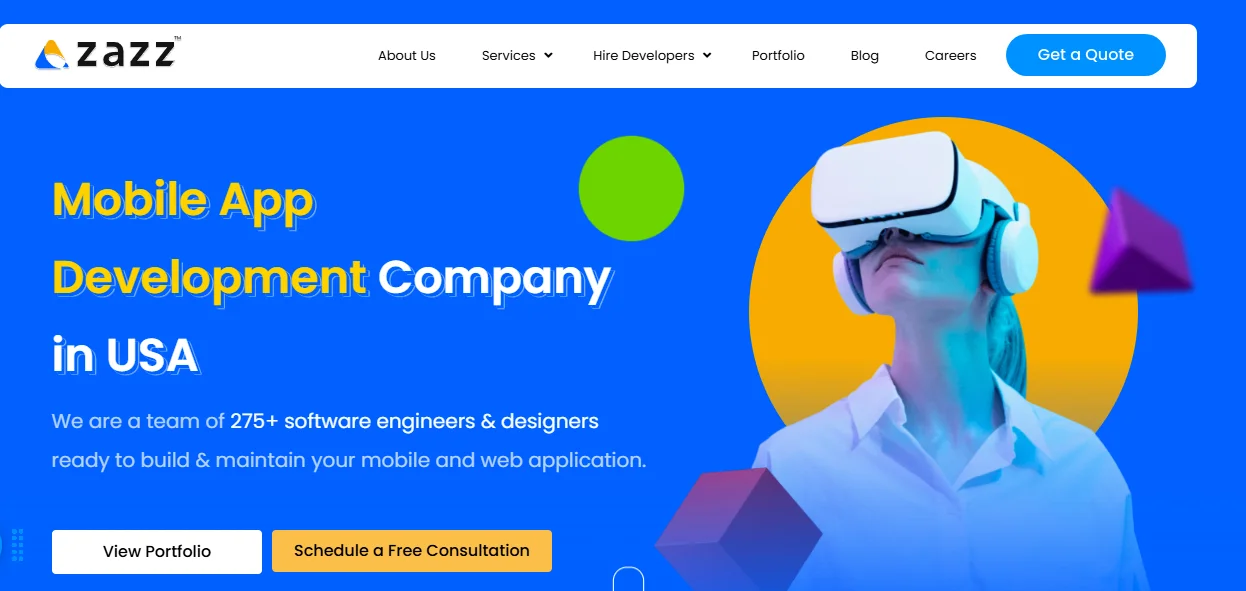 ZAZZ Mobile Application Development