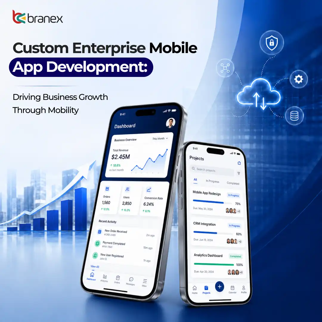 Custom Enterprise Mobile App Development: Driving Business Growth Through Mobility